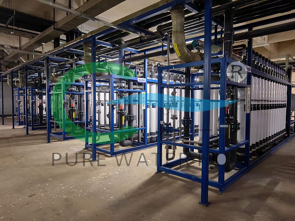 純水一號又一4.8GW異質結電池項目配套的400T/H超純水系統(tǒng)投入運行。